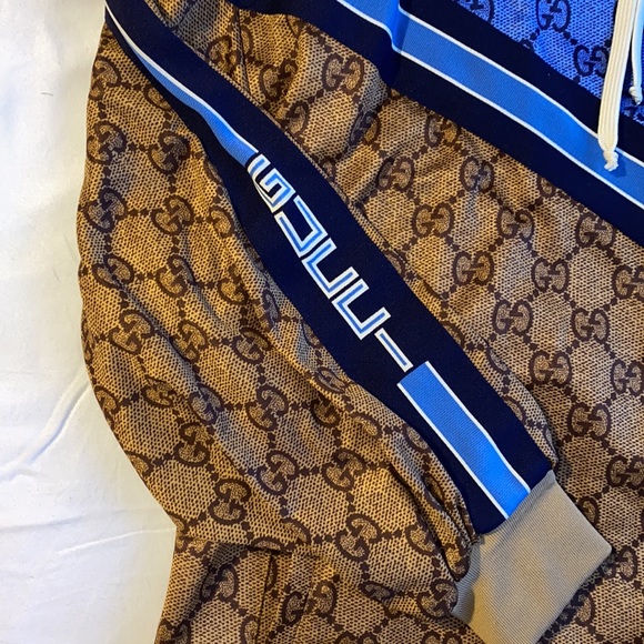 GUCCI Monogram Pleated Jacket NWOT - Picture 5 of 16